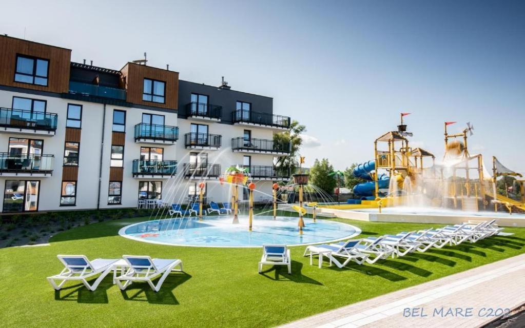 Bel Mare Aqua Apartament Parking Gratis + Taras Miedzyzdroje Ngoại thất bức ảnh
